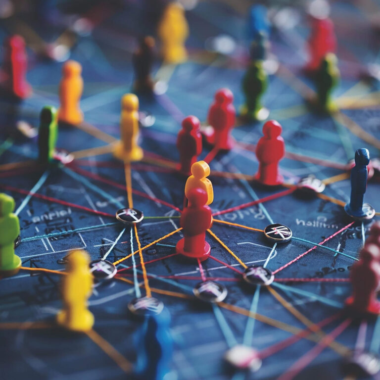 Customer lifecycle journey map illustrating connected touchpoints across marketing and CRM systems.